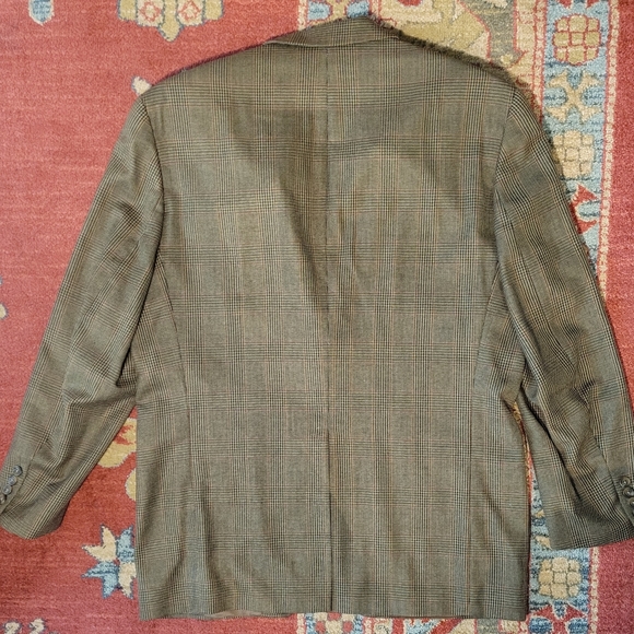 RALPH LAUREN CHAPS HOUNDSTOOTH PLAID SPORT COAT - Picture 5 of 12